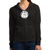 Women's Fitted Jersey Full Zip Hoodie Thumbnail